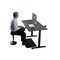 Uncaged Ergonomics RiseUpElectricStandingDesk60X30"BlackBambooDesktopSitStand, Rubbk RUBBK - alternate 1